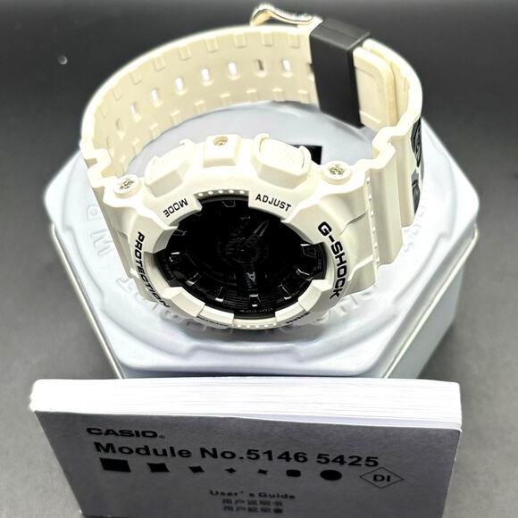 Casio G-Shock GMA-S110F-7A Tribal Rose White Analog Digital Women\'s Watch NIB main image 9